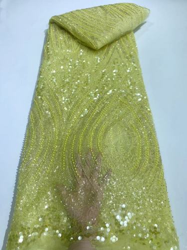 New design mesh gauze bead sequin luxury fabric ethnic style clothing accessories lace trimming embroidery lace fabric