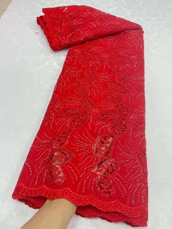 elegant laces for clothes women nigerian rhinestones lace fabrics for dress