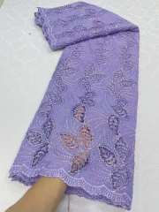 elegant laces for clothes women nigerian rhinestones lace fabrics for dress