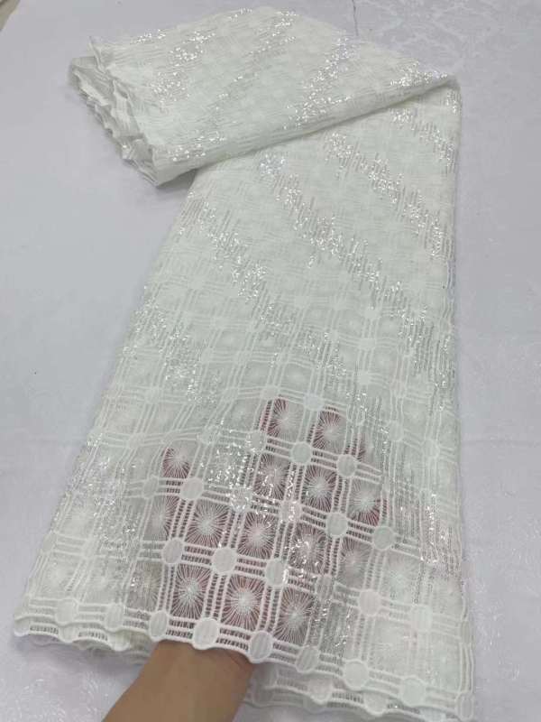 wholesale price heavy beaded and stones embroidered fabric embroidery lace fabric for wedding evening dress