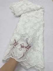 polyester lafaya african arrival reasonable price embroidery tulle net lace mesh sequins sequin lace fabric