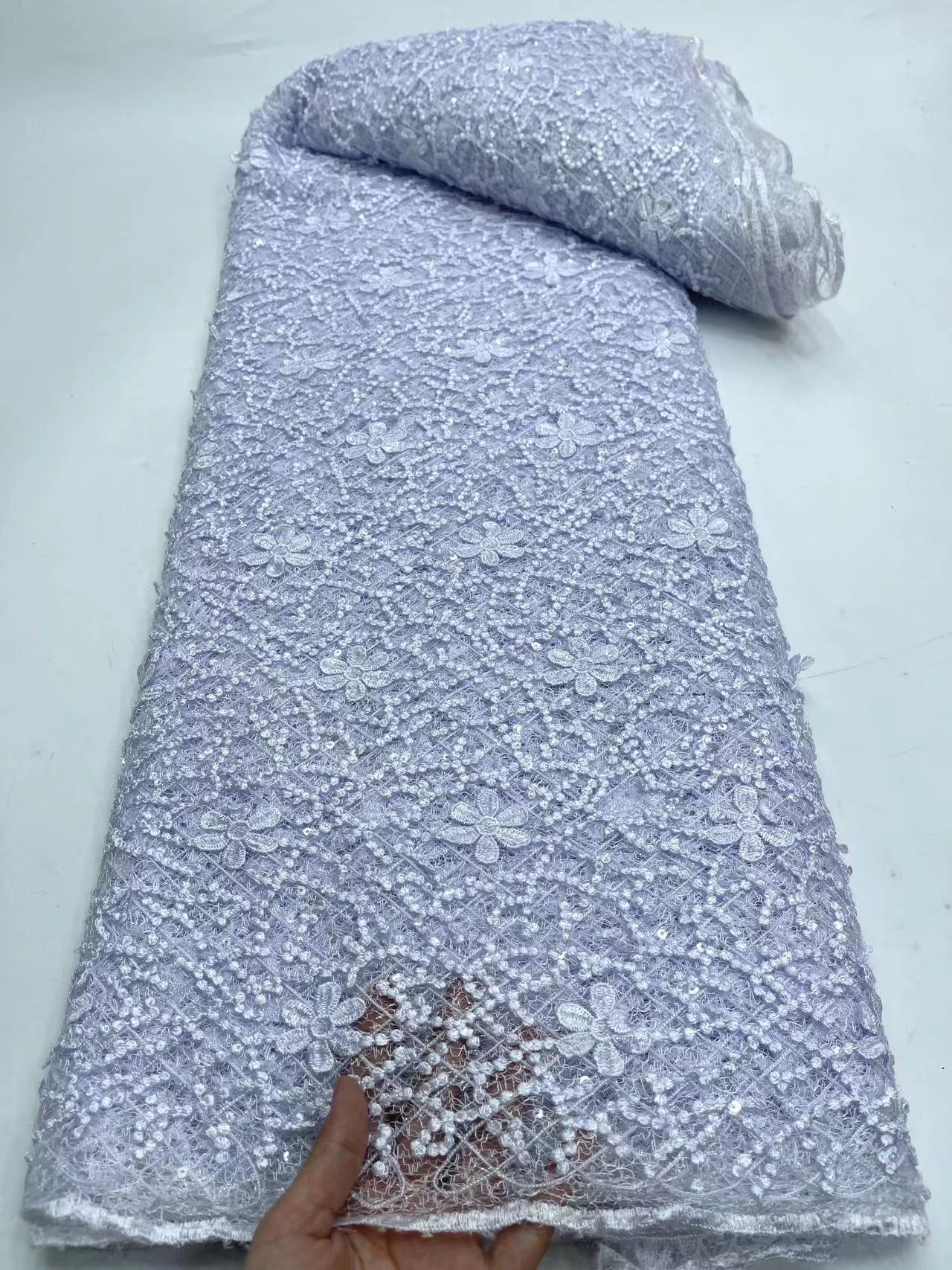 New Style Lower Price Nylon Cotton Brown Mesh Embroidery Lace With Flowers Fabric For Dress