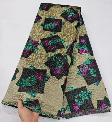 Lace Fabric Latest Design Brocade Jacquard Lace Fabric French Lace Fabric High Quality African Nigeria For Party Dress