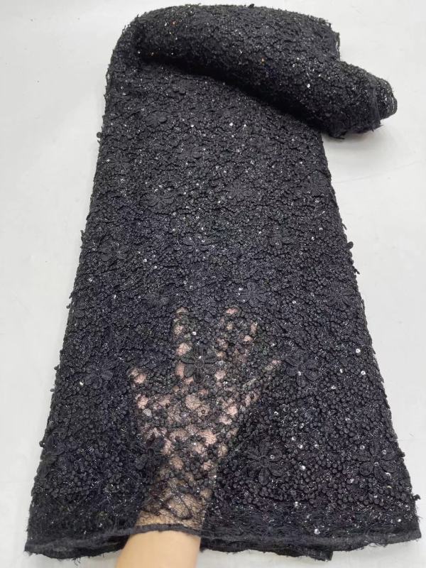 New Style Lower Price Nylon Cotton Brown Mesh Embroidery Lace With Flowers Fabric For Dress