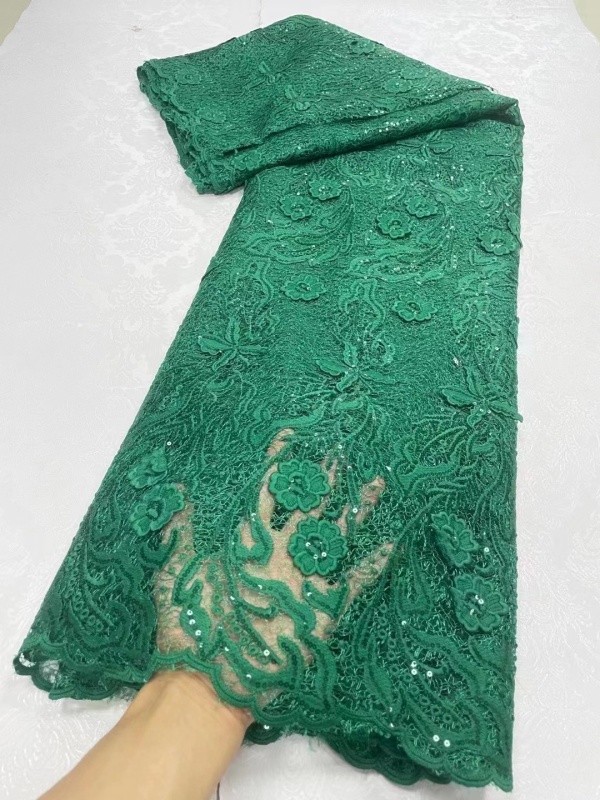 Smeeda yellow cord lace embroidery guipure cotton lace