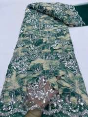 New design lace materials luxury fabric with rare pattern embroidered dress fabrics