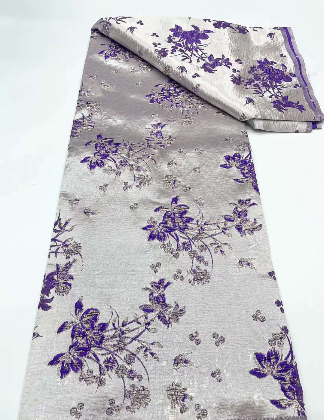 European style sequins embroidered wedding high density lace dress