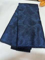 African embroidered lace fabric unique polyester for dresses and parties
