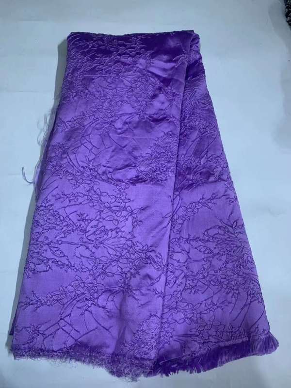 European style sequins embroidered wedding high density lace dress