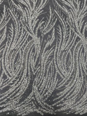 High Quality Embroidery White Lace Fabrics Tulle French Mesh Lace Fabrics For Women Bridal Wedding Dress Garment