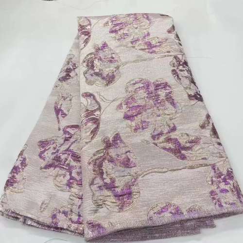 Wholesale Africa sequin textile fabric beaded lace for wedding dress