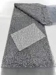 best selling good quality new design heavy beaded lace fabric