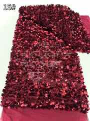 best selling good quality new design heavy beaded lace fabric