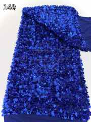 best selling good quality new design heavy beaded lace fabric