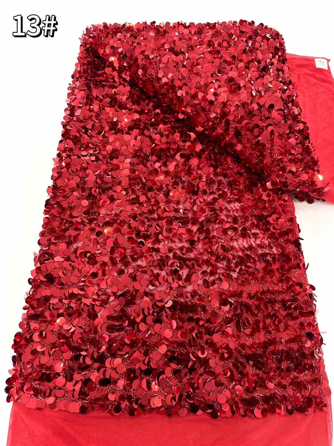 best selling good quality new design heavy beaded lace fabric