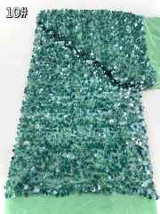 best selling good quality new design heavy beaded lace fabric