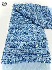best selling good quality new design heavy beaded lace fabric