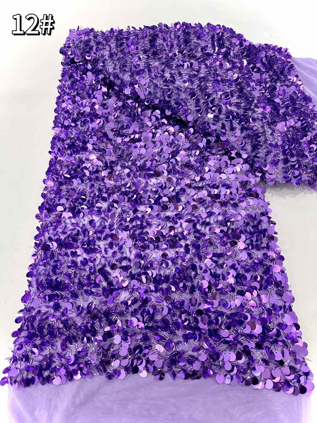 best selling good quality new design heavy beaded lace fabric