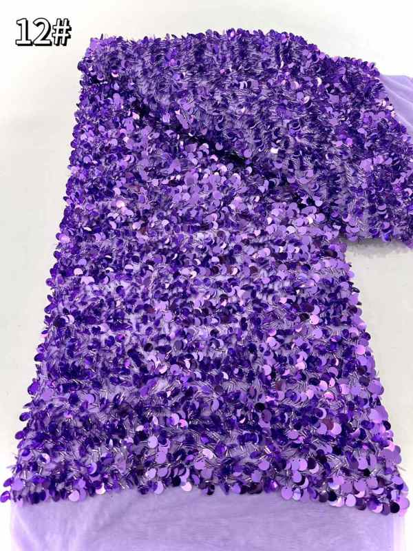 best selling good quality new design heavy beaded lace fabric