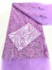 wholesale price heavy beaded and stones embroidered fabric embroidery lace fabric for wedding evening dress