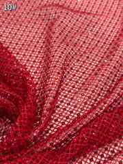European style sequins embroidered wedding high density lace dress
