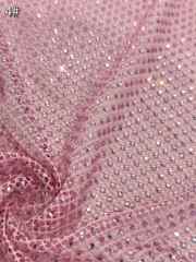 European style sequins embroidered wedding high density lace dress