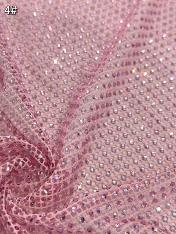 European style sequins embroidered wedding high density lace dress