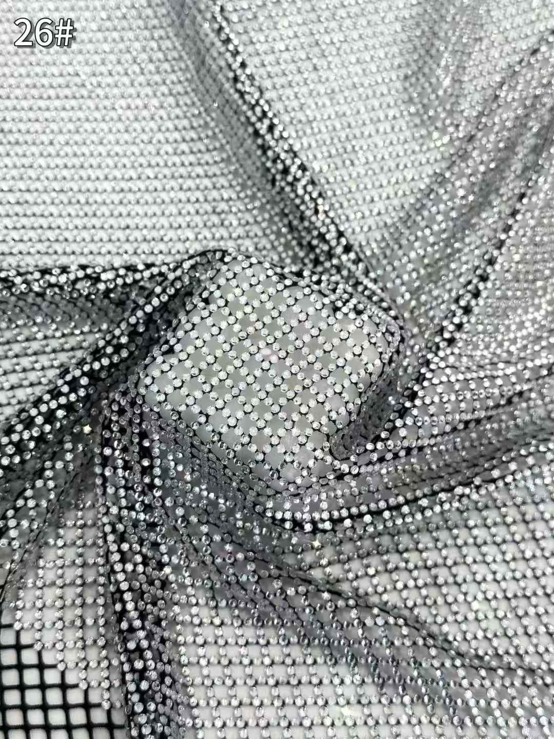 Affordable high quality lace fabric with beads pearls and sequins wedding dress lace fabric