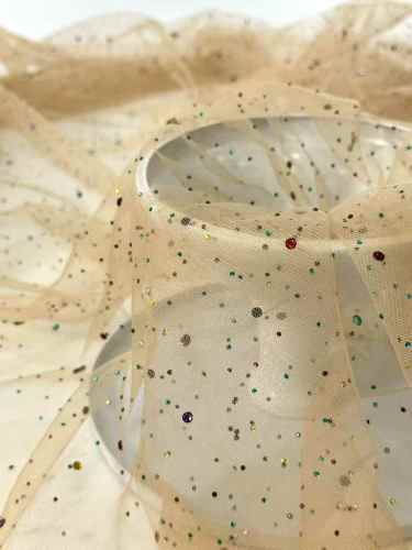 Affordable high quality lace fabric with beads pearls and sequins wedding dress lace fabric