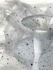 Affordable high quality lace fabric with beads pearls and sequins wedding dress lace fabric