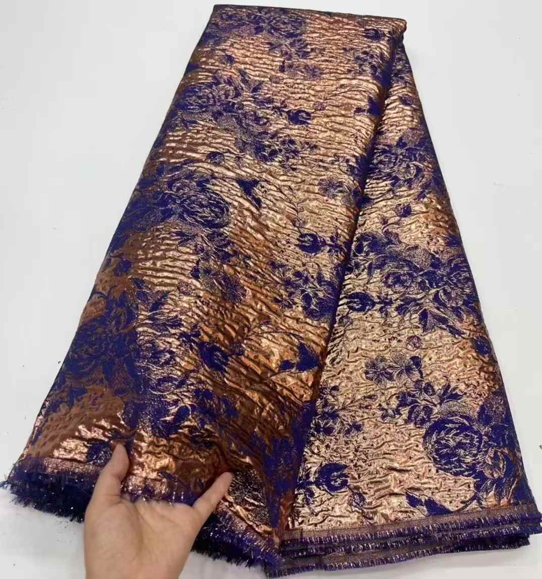 Affordable high quality lace fabric with beads pearls and sequins wedding dress lace fabric