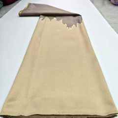 Affordable high quality lace fabric with beads pearls and sequins wedding dress lace fabric