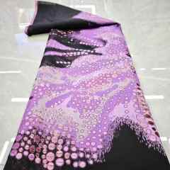 Affordable high quality lace fabric with beads pearls and sequins wedding dress lace fabric