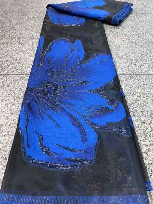 Affordable high quality lace fabric with beads pearls and sequins wedding dress lace fabric