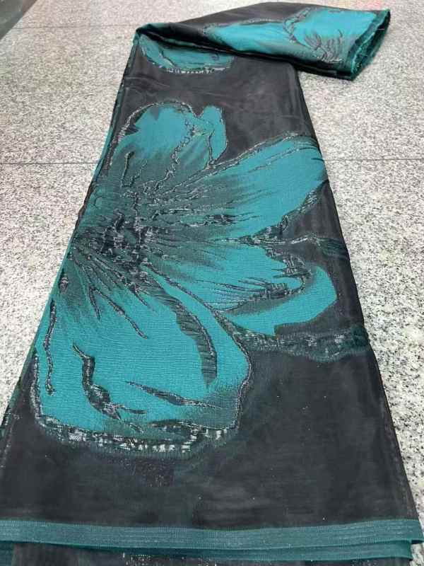 Affordable high quality lace fabric with beads pearls and sequins wedding dress lace fabric