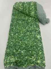 High quality lace fabric with beads and pearl net sequin lace fabric with new design wholesale price