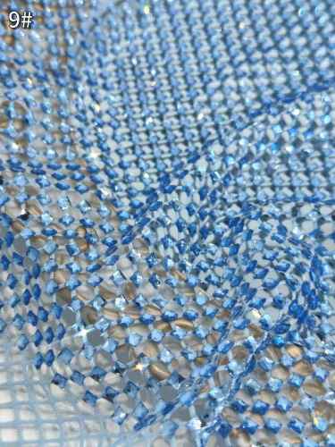 Affordable high quality lace fabric with beads pearls and sequins wedding dress lace fabric