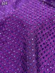 European style sequins embroidered wedding high density lace dress