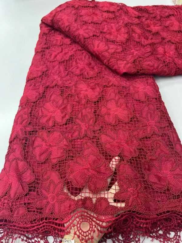Affordable high quality lace fabric with beads pearls and sequins wedding dress lace fabric