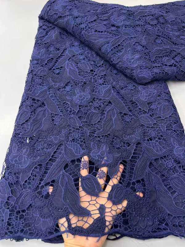 Affordable high quality lace fabric with beads pearls and sequins wedding dress lace fabric