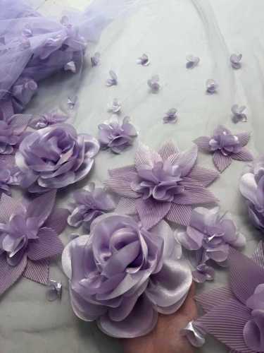 Affordable high quality lace fabric with beads pearls and sequins wedding dress lace fabric