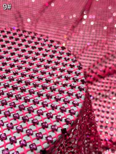 Affordable high quality lace fabric with beads pearls and sequins wedding dress lace fabric