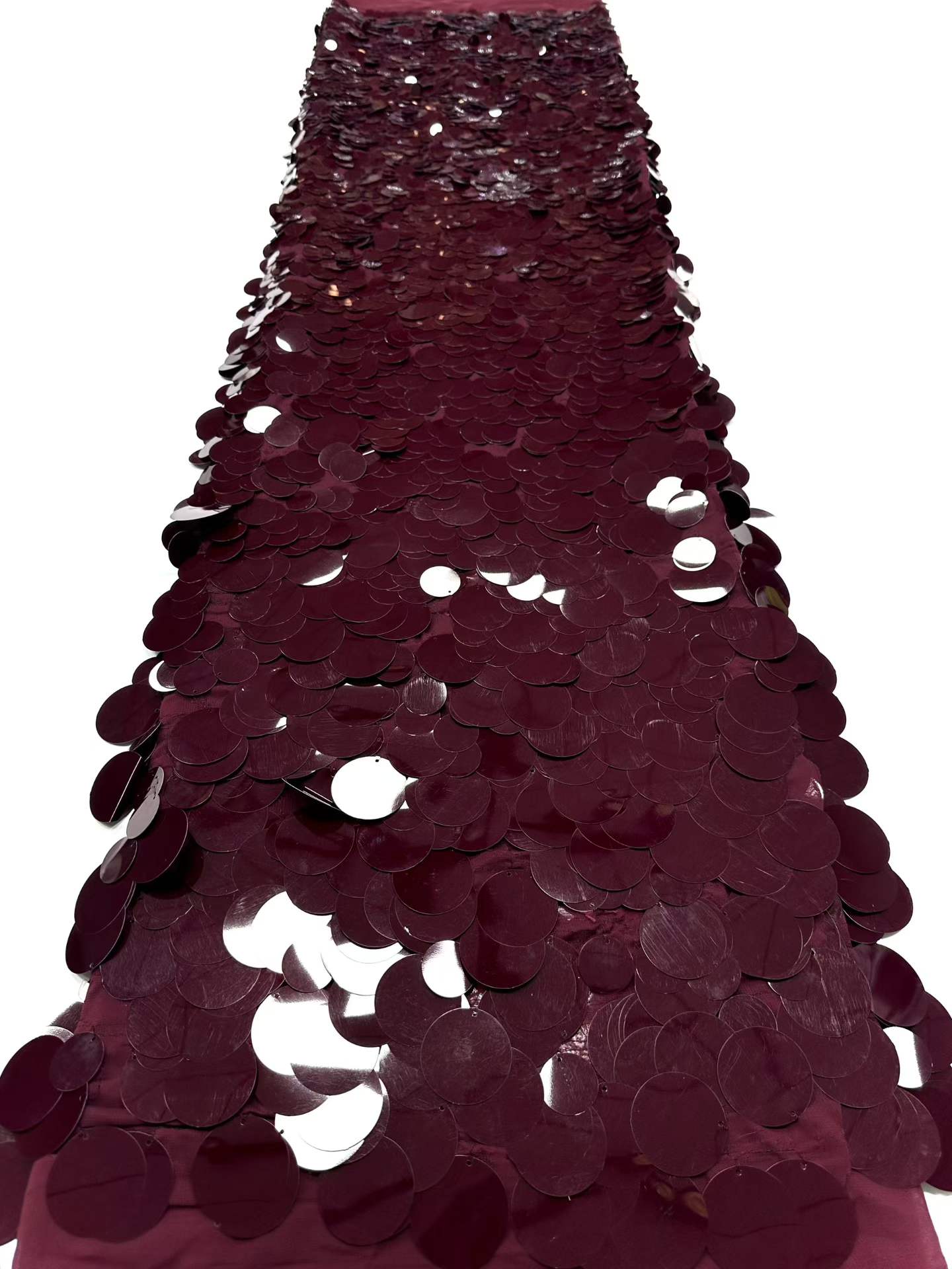 Affordable high quality lace fabric with beads pearls and sequins wedding dress lace fabric