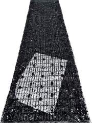 Affordable high quality lace fabric with beads pearls and sequins wedding dress lace fabric