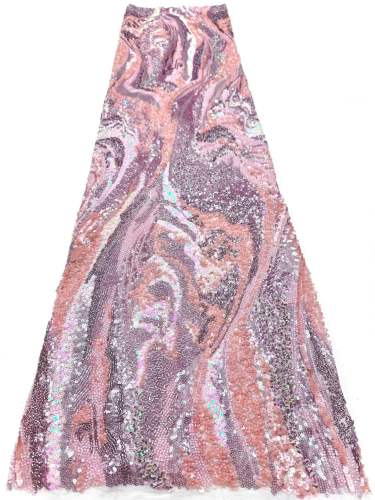 Affordable high quality lace fabric with beads pearls and sequins wedding dress lace fabric