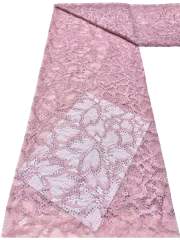 European style sequins embroidered wedding high density lace dress