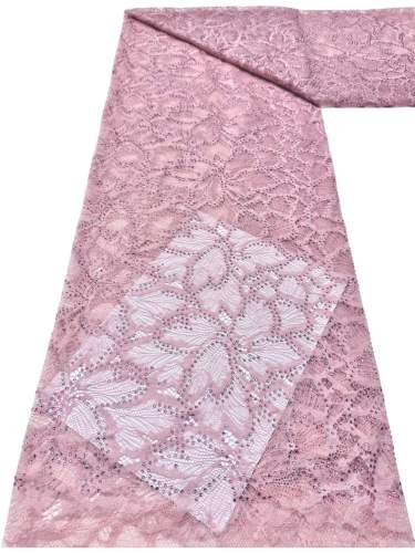 European style sequins embroidered wedding high density lace dress