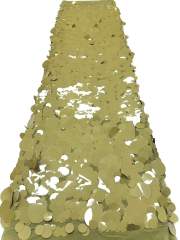 Hot-sale French textiles embroidery with sequin lace fabric suitable for sublimation