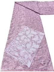 European style sequins embroidered wedding high density lace dress