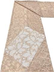 European style sequins embroidered wedding high density lace dress